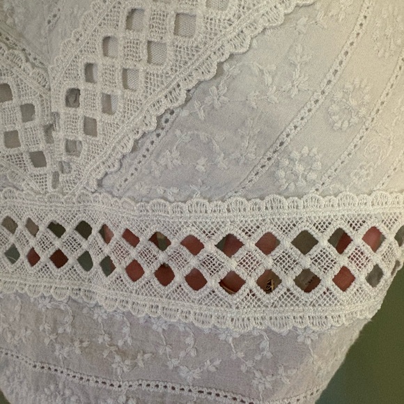 Rebellion White Textured Top - Picture 3 of 5